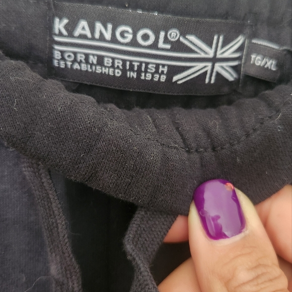 New with tags Women's Kangol black jogging pants - Picture 2 of 3